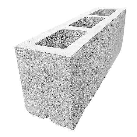 Bloco de concreto de ajuste 14x19x54Cm