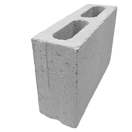 Bloco de concreto de ajuste 09x19x29Cm