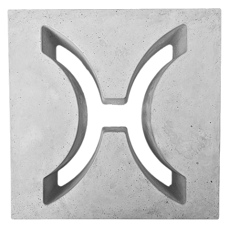 Elemento vazado Fenestra 30x30x07Cm