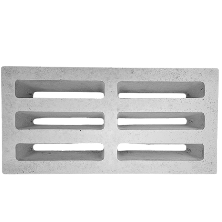 Grade de escoamento 08x24x49Cm