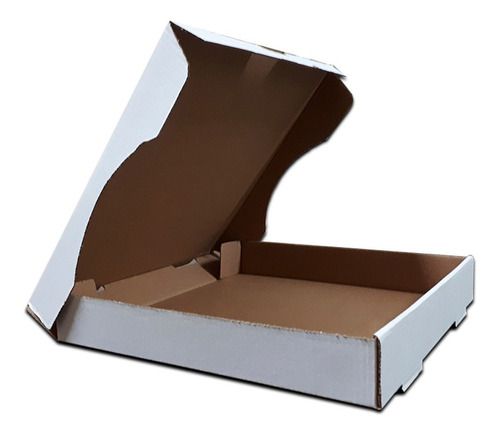Caixa Pizza Branca Quadrada 40Cm C/25 - Shalom Comércio de Embalagens