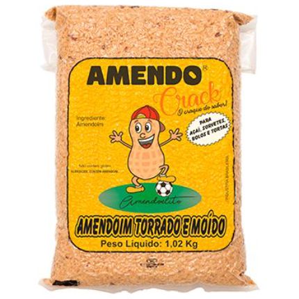Amendoim picado 1kg - Shalom Comércio de Embalagens