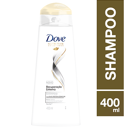 Shampoo dove recuperacao extrema 400ml