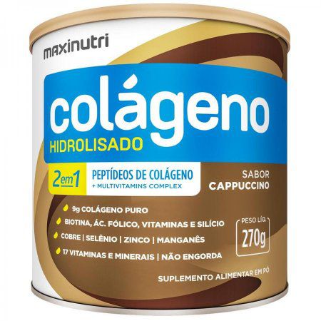 Colageno Hidrolisado Cappuccino 270g
