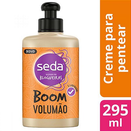 Creme de pentear seda boom volumao 295ml