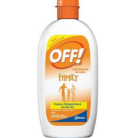 Repelente de Insetos Off! Family Loção com 200ml