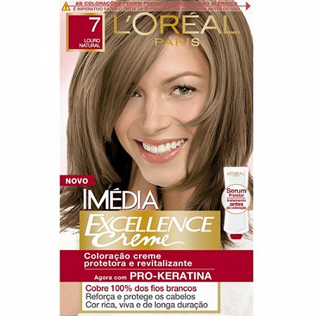Tintura imedia 7 louro natural