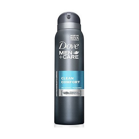 Desodorante dove men care aerossol cuidado total 150ml