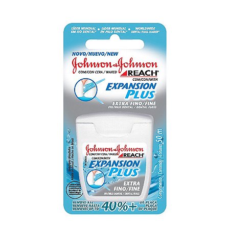 Fio dental reach expansion plus extra fino 50m