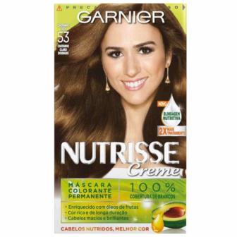 Tintura nutrisse 53 castanho claro dourado