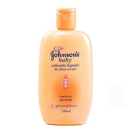 Sabonete infantil johnsons & johnsons liquido glicerinado 200ml
