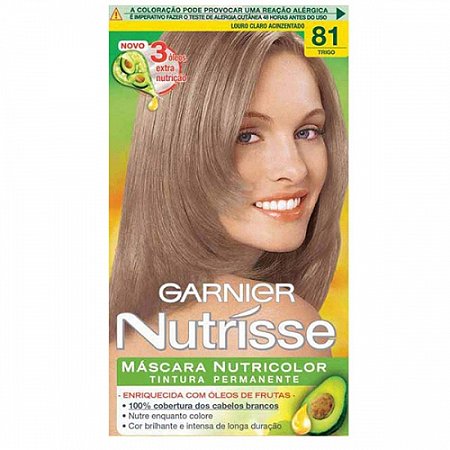 Tintura nutrisse   81 louro paixao natural