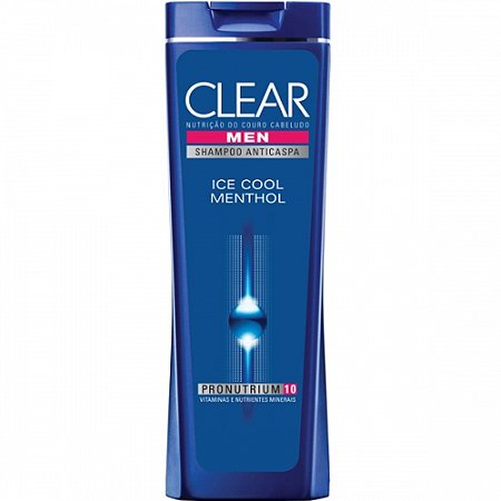 Shampoo clear men ice cool menthol com 200ml