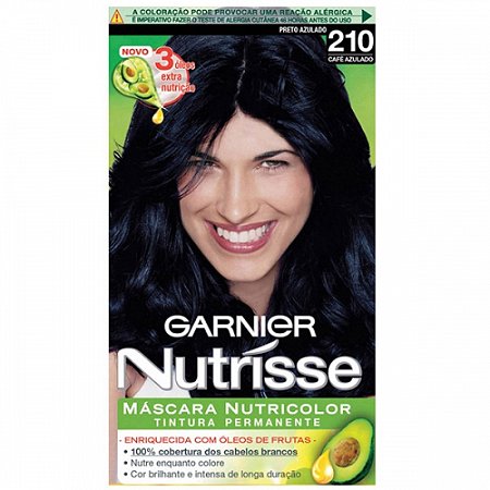 Tintura nutrisse preto azulado 210