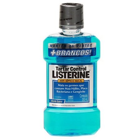Enxaguatorio bucal listerine total control 250ml