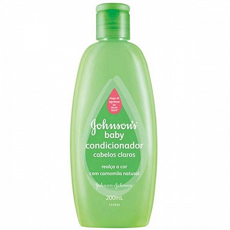 Condicionador infantil johnsons & johnsons cabelos claros 200ml