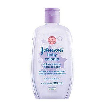 Colonia infantil johnson & johnson baby hora do sono 200ml