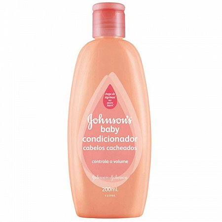 Condicionador infantil johnsons & johnsons cabelos cacheados 200ml