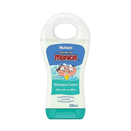 Shampoo infantil turma da monica suave 200ml