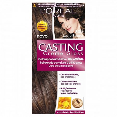 Tintura casting creme gloss 600 louro escuro