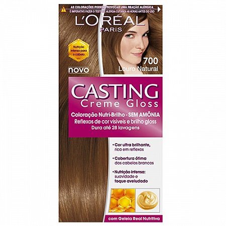 Tintura casting creme gloss 700 louro med