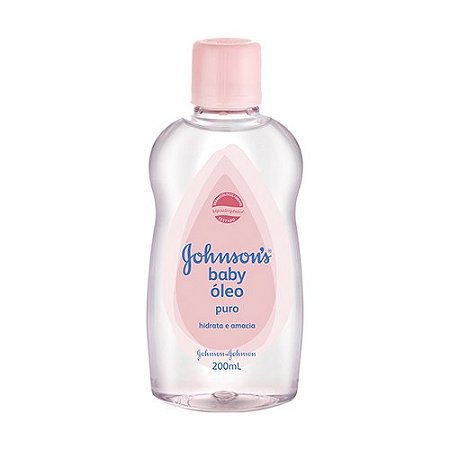 Oleo infantil johnsons & johnsons  puro 200ml