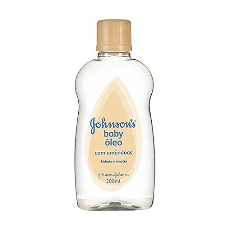 Oleo infantil johnsons & johnsons amendoas 200ml
