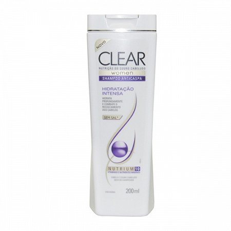 Shampoo clear hidratacao intensa 200ml