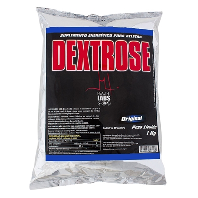 Dextrose health labs sabor natural - 1kg