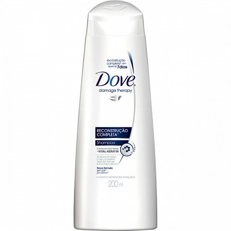 Shampoo dove reconstrucao completa 200ml