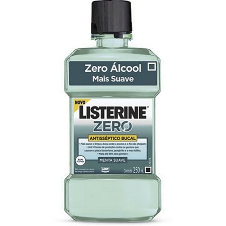 Solucao bucal listerine zero suave 250ml