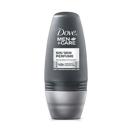Desodorante dove rollon men sem perfume 50ml