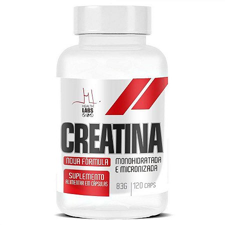 Creatina com 120 capsulas health labs