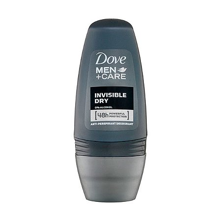 Desodorante dove rollon men cares invisible dry 50ml
