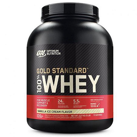 Whey protein optimum 5lbs baunilha