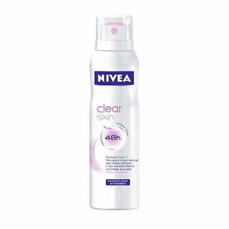 Desodorante nivea aerosol clear skin 150ml