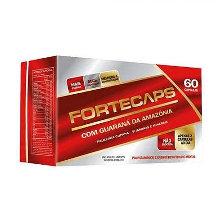 Fortecaps com 60 capsulas