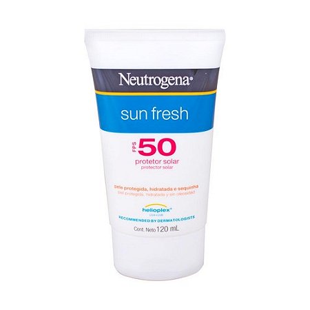 Protetor solar neutrogena sun fresh fps50 120ml