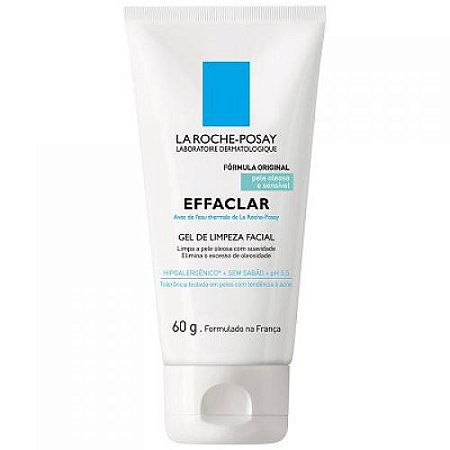 Effaclar la roche posay gel de limpeza facial 60g