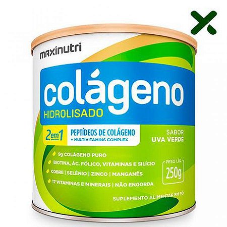 Colageno hidrolisado uva verde 250g