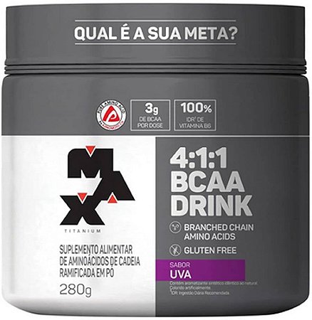 Bcaa Drink 4:1:1 Uva 280g