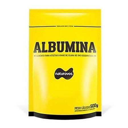 Albumina sabor banana 500g - naturovos