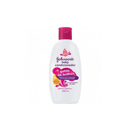 Condicionador johnsons baby gotas de brilho 200ml