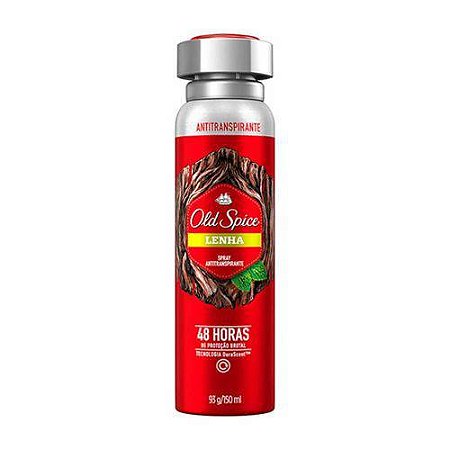 Desodorante spray antitranspirante old spice lenha 93g