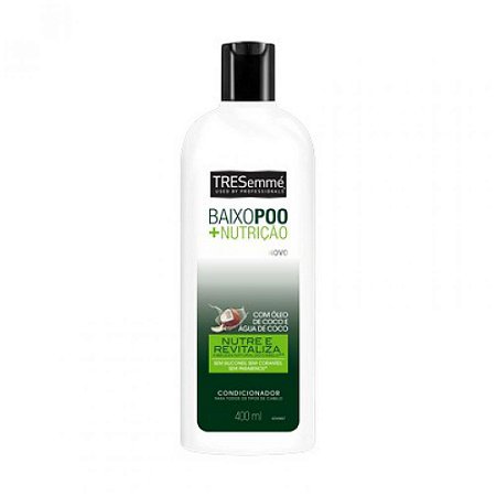 Condicionador tresemme baixo poo + nutricao 400ml