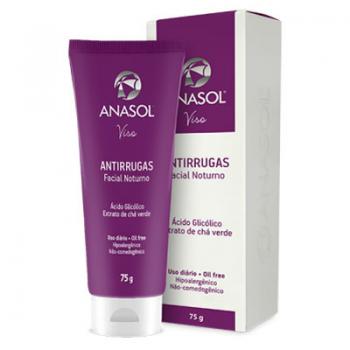 Facial antirrugas noturno anasol 75g