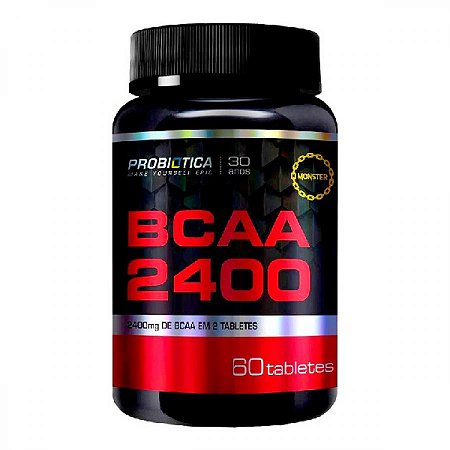 Bcaa 2400 com 60 tabletes