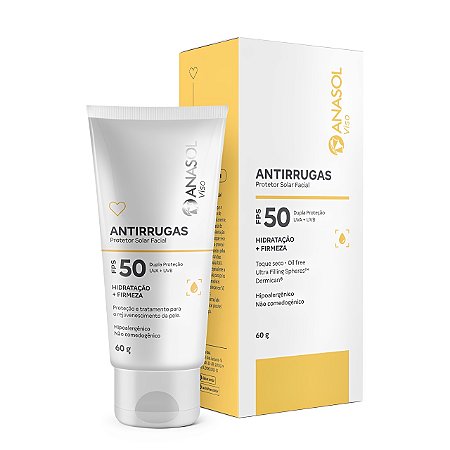 Anasol Antirrugas Protetor Solar Fps50 60g