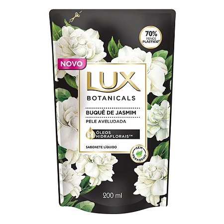 Sabonete liquido lux refil buque de jasmim 200ml