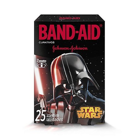 Curativo band-aid star wars 25 unidades